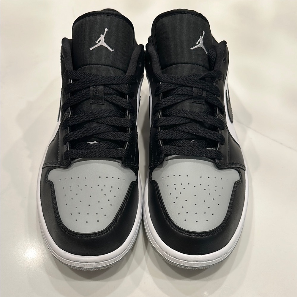 Air Jordan Black and Gray Sneakers